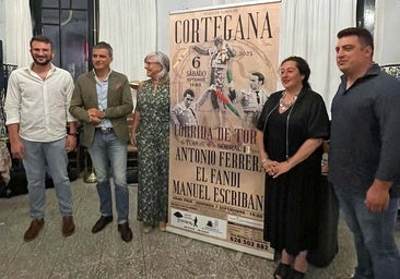 Cartel de banderilleros en Cortegana para el 6 de septiembre