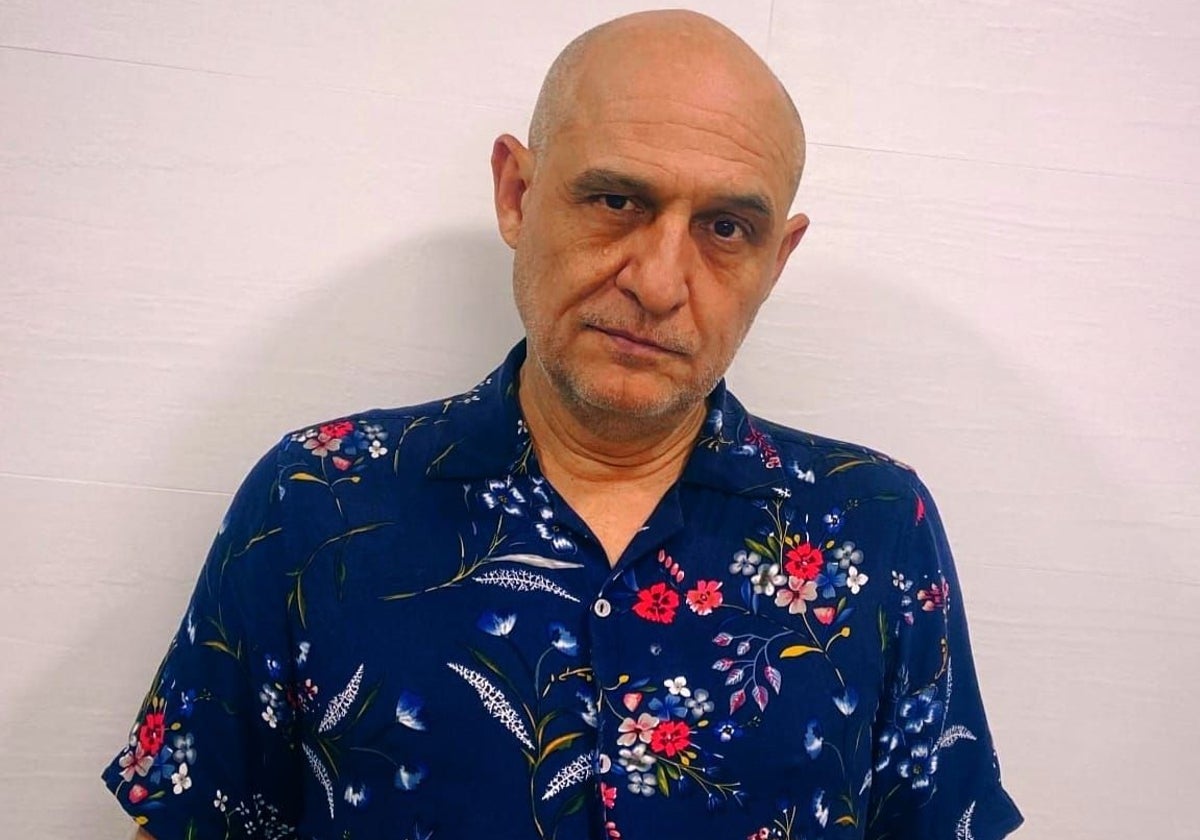 El escritor onubense Mario Marín, ganador del premio de novela Kutxa Fundazioa Irun