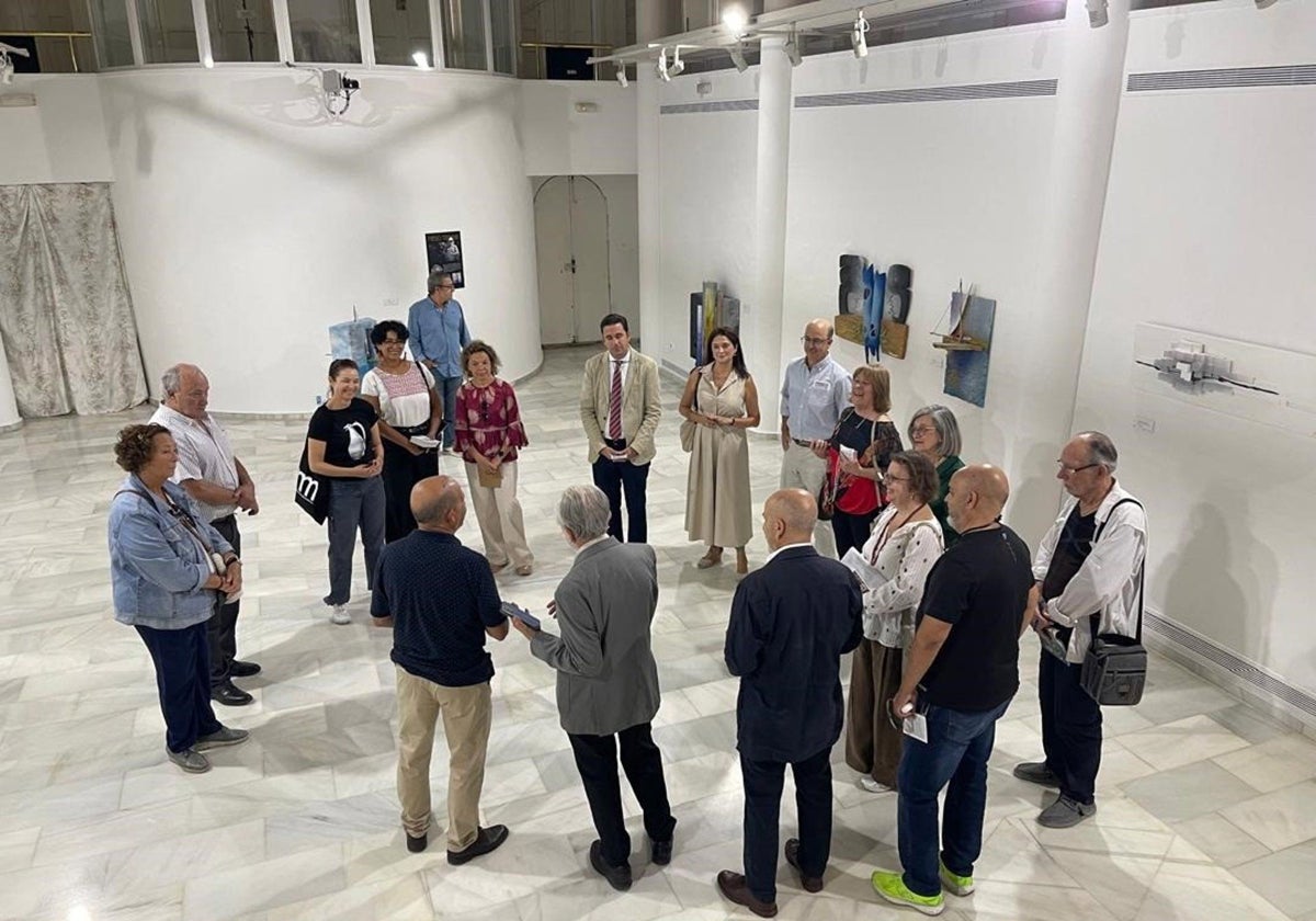 Inauguración de una de las exposicioens del OCIb 2025 en la Casa Colón