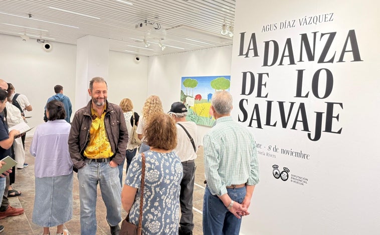 Imagen principal - Agus Díaz Vázquez expone 'La danza de lo salvaje': «El arte sigue siendo un lugar común de sanación y de encuentro»