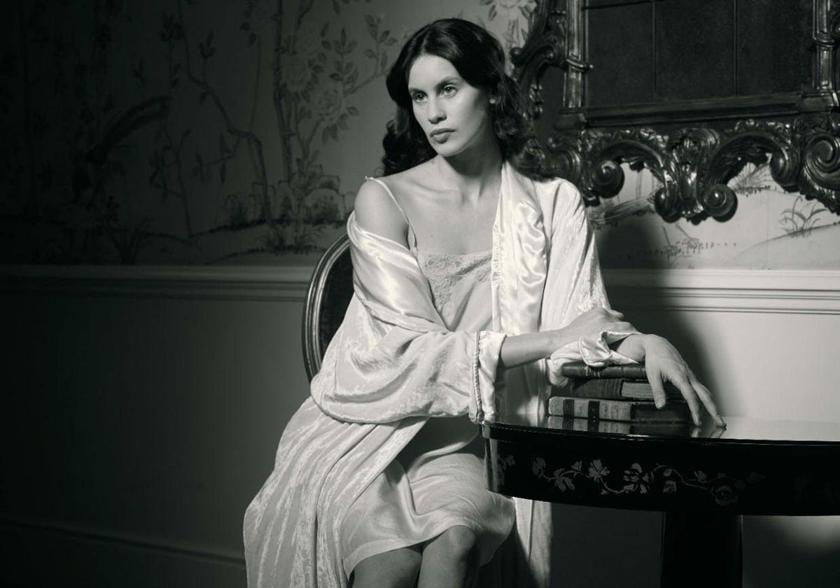 Milena Smit en una de las fotografías que podrán contemplarse en la exposición en el Espacio Santa Fe
