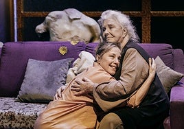 Natalia Dicenta y Lola Herrera