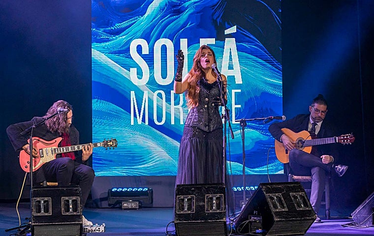 El contrapunto musical corrió a cargo de Soleá Morente