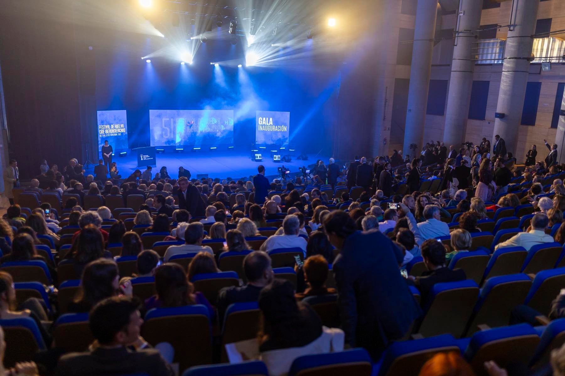 La gala de inauguración del Festival de Cine Iberoamericano de Huelva, en imágenes