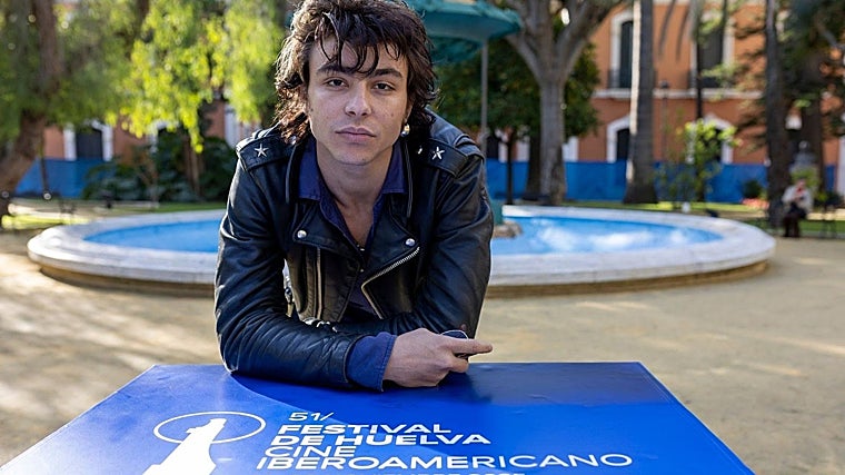 El actor Mitch, en el Festival de Huelva