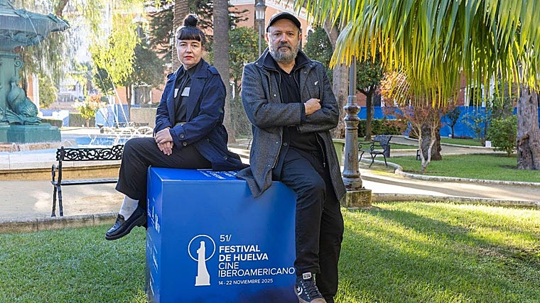 Javier Vela junto a Cristina Moriche