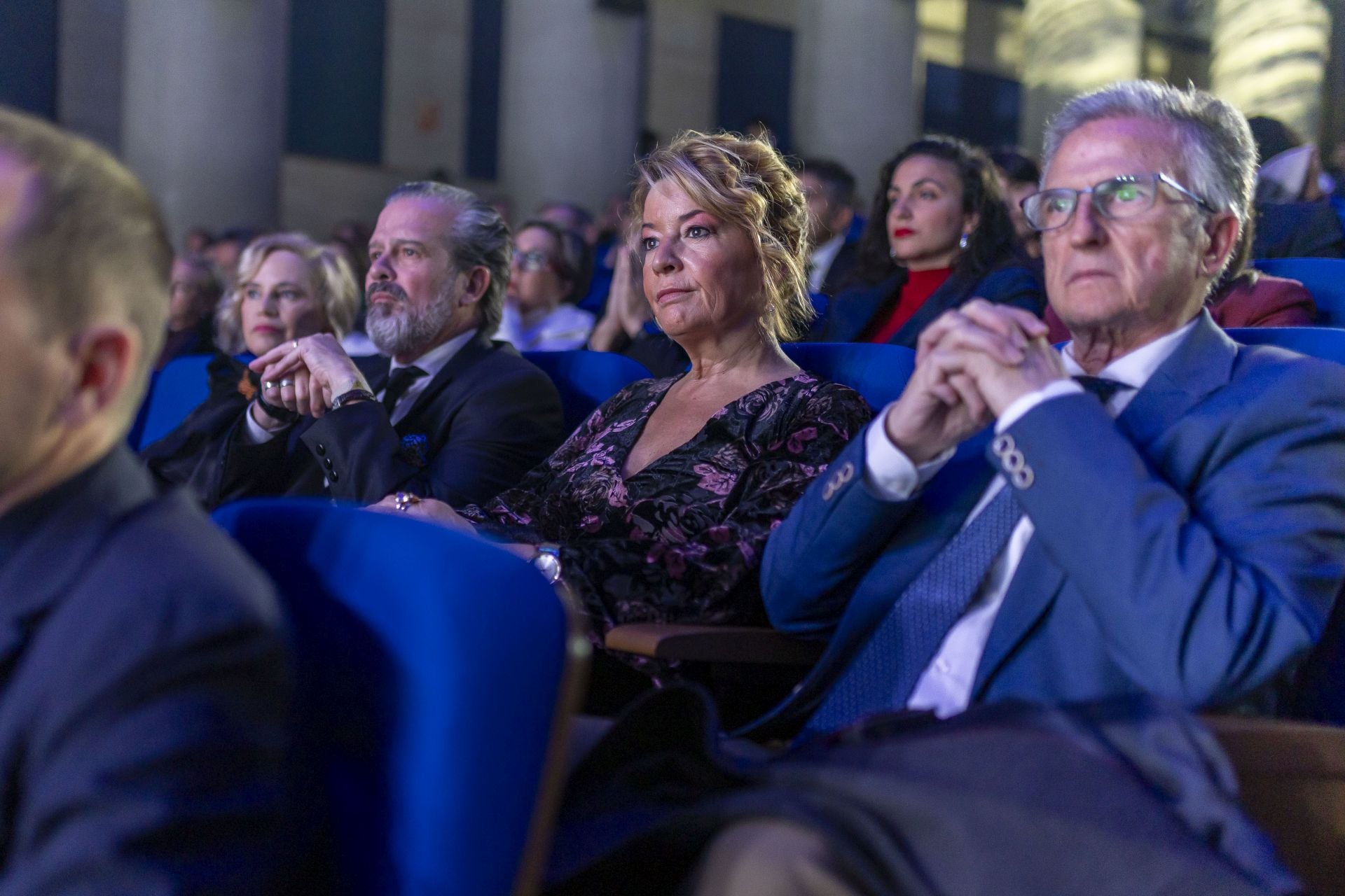 Así lucieron los premiados en la gala de clausura del 51 Festival de Cine Iberoamericano de Huelva