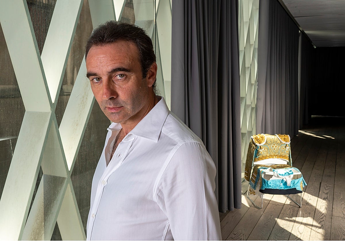 Enrique Ponce, en una entrevista realizada en otra ocasión en el Museo ABC