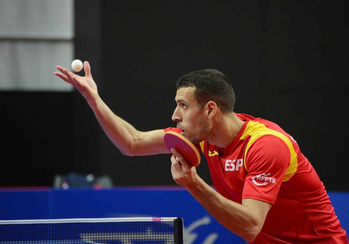 Álvaro Robles, durante un partido