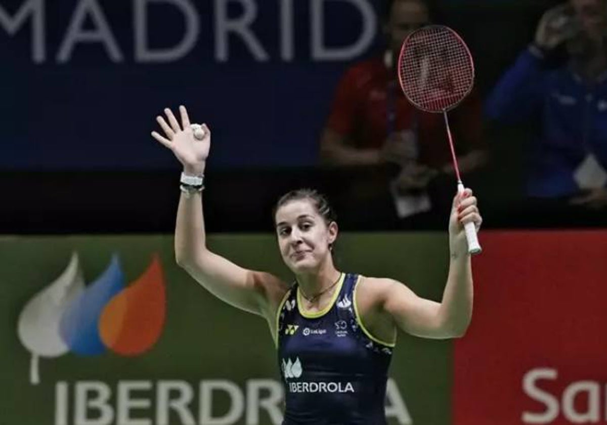 Carolina Marín ya está en las semifinales de los Juegos Europeos