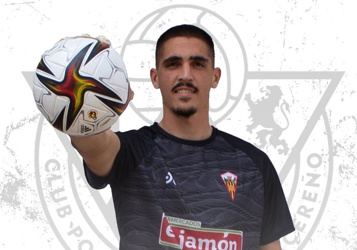 David Robador, en la publicación de su nuevo equipo