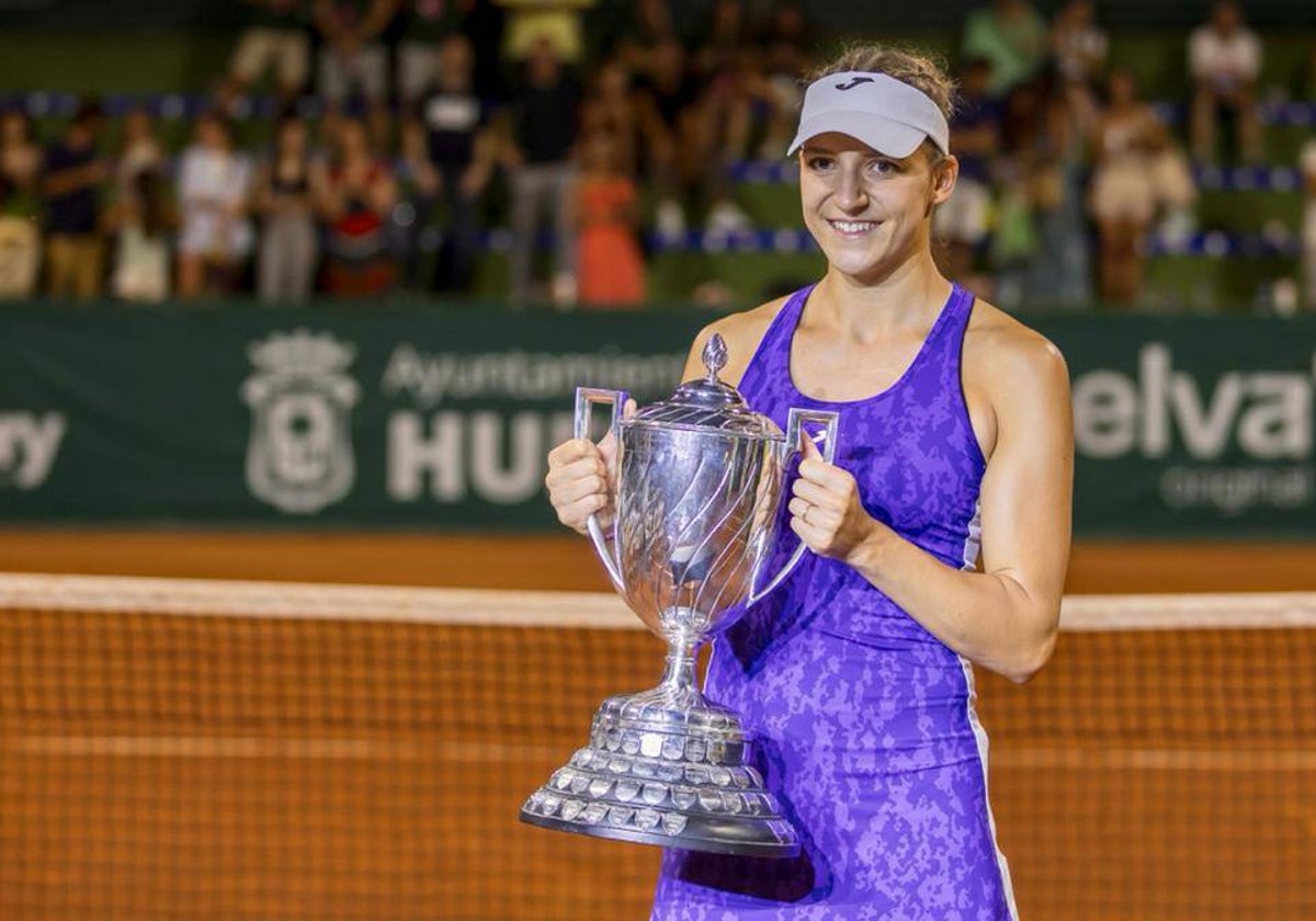 Rebeka Masarova, primera ganadora de la historia de la Copa del Rey