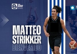 El alero belga Matteo Strikker, nuevo fichaje del Huelva Comercio