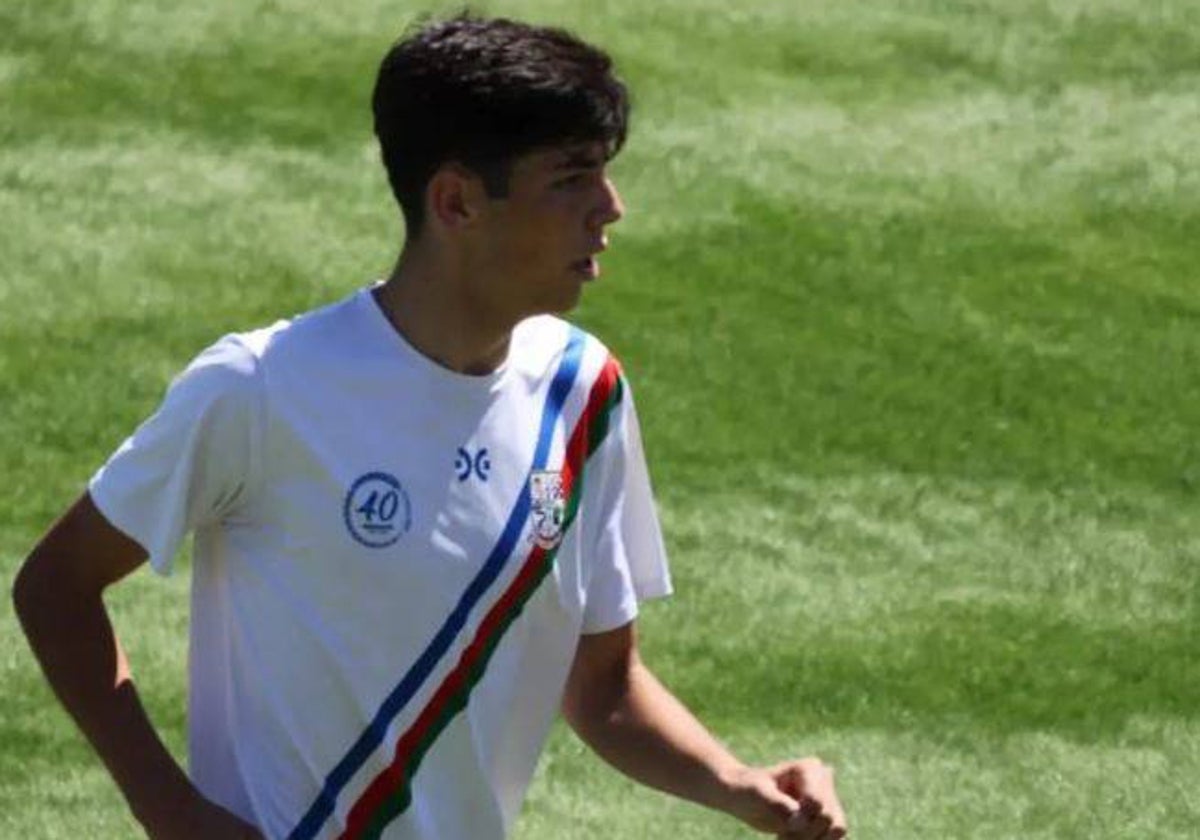 Dani Carrasco en un encuentro de la pasada temporada