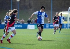 Exótico Sporting Huelva: firma a la japonesa Miku Kojima