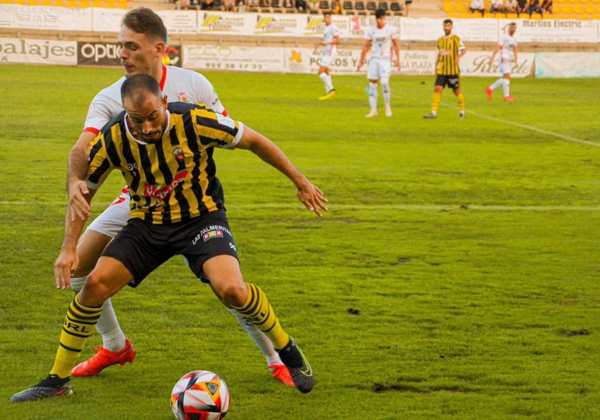 Jacobo durante el San Roque de Lepe-Antoniano