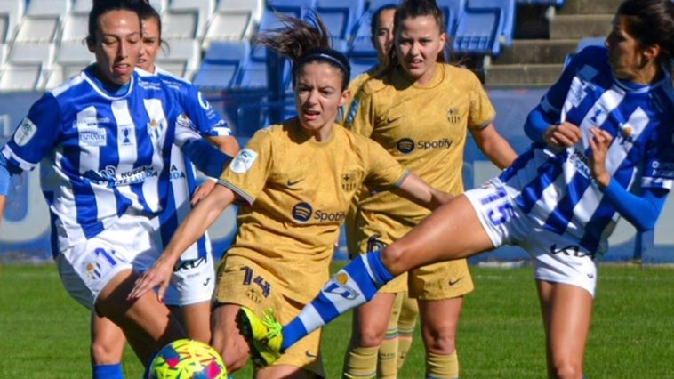 Varias de las mejoras jugadoras del mundo, a escena este domingo en el Nuevo Colombino