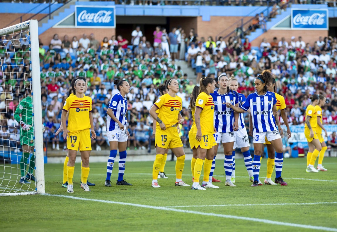 Las mejores imágenes de la fiesta del fútbol femenino en el Colombino