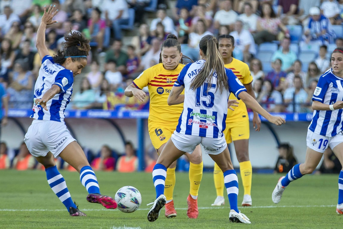 Las mejores imágenes de la fiesta del fútbol femenino en el Colombino