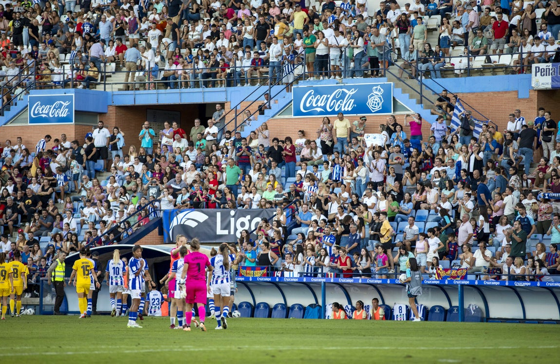 Las mejores imágenes de la fiesta del fútbol femenino en el Colombino