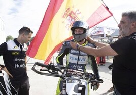 Paquito Gómez: «Ningún piloto español ha ganado nunca el Mundial de Supermotard y es lo que quiero hacer el año que viene»