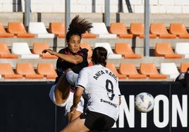 El Sporting Huelva se va de vacío de Valencia (2-0)