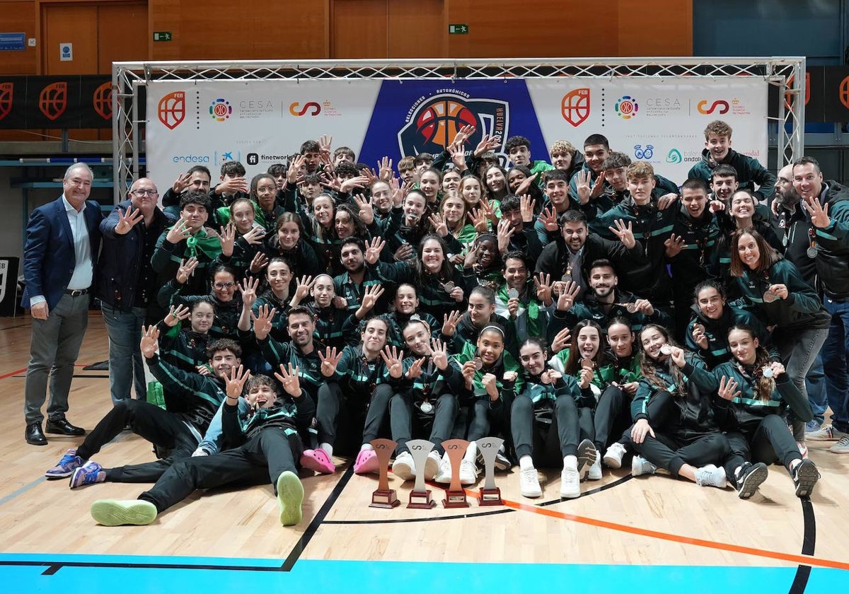 Todos los jugadores medallistas con Andalucía en el Campeonato de España celebrado en Huelva