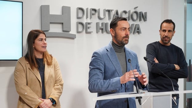 María de la O rubio, Juan Daniel Romero y Emilio Martín