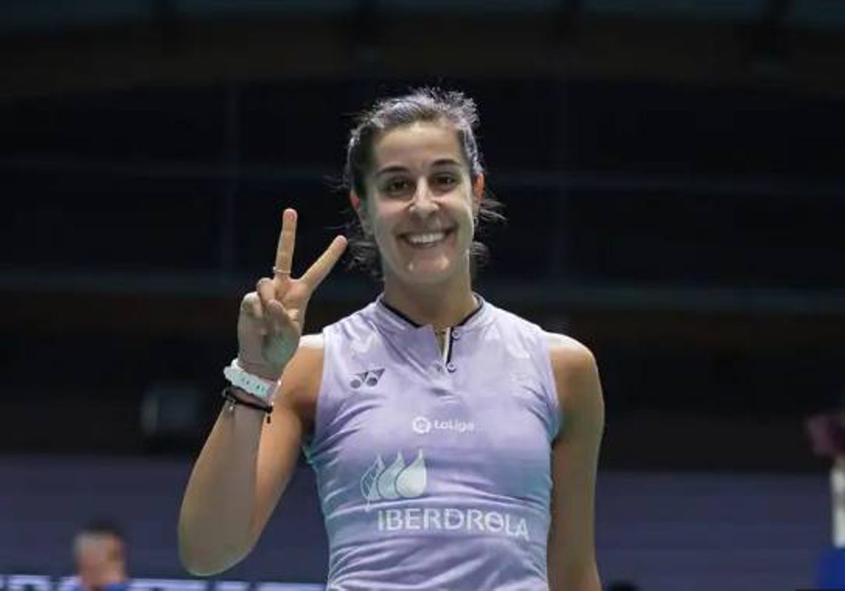 Carolina Marín ya está en las semifinales del All England 2024