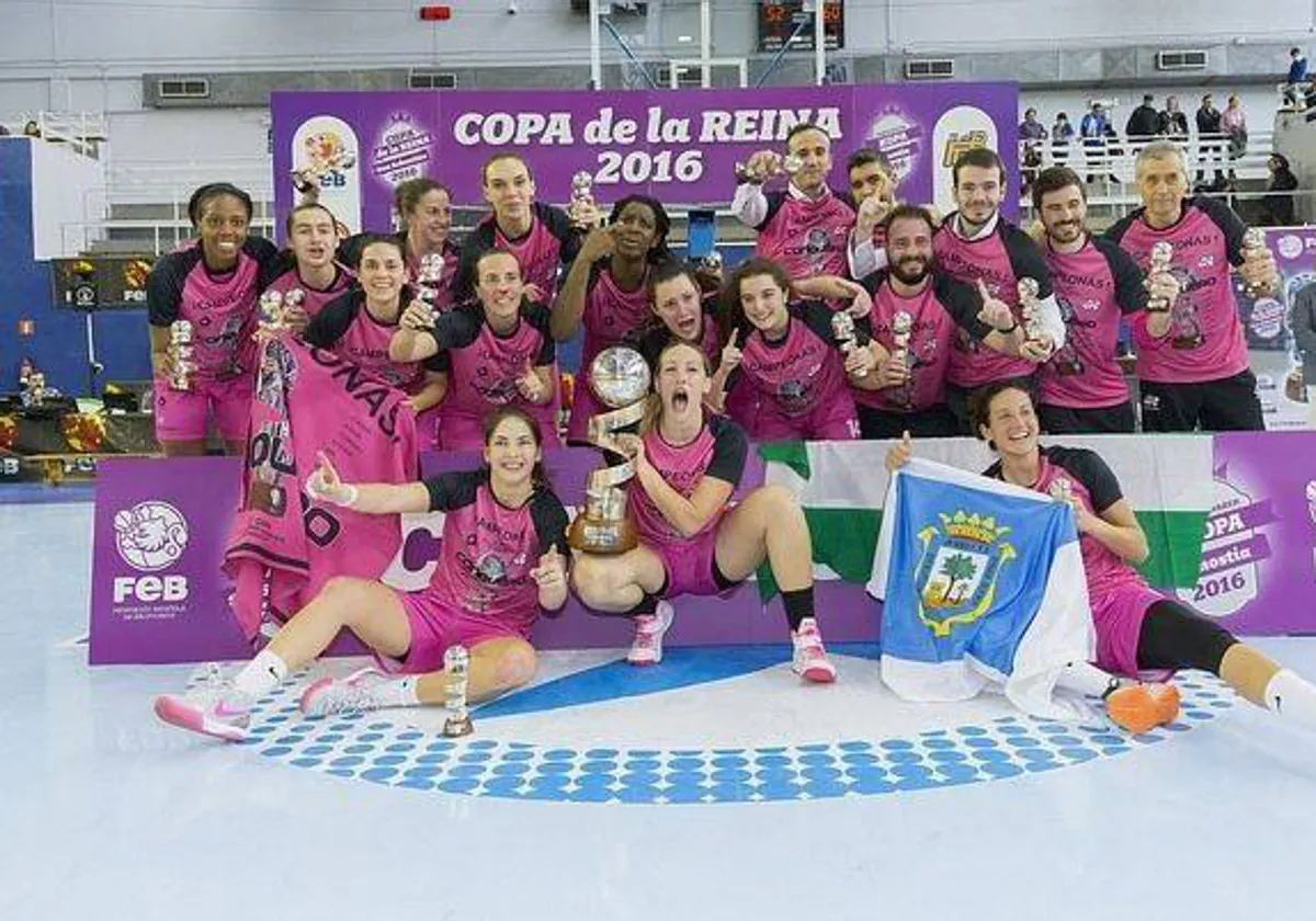 El Club Baloncesto Conquero se proclamó campeón de la Copa de la Reina en 2016