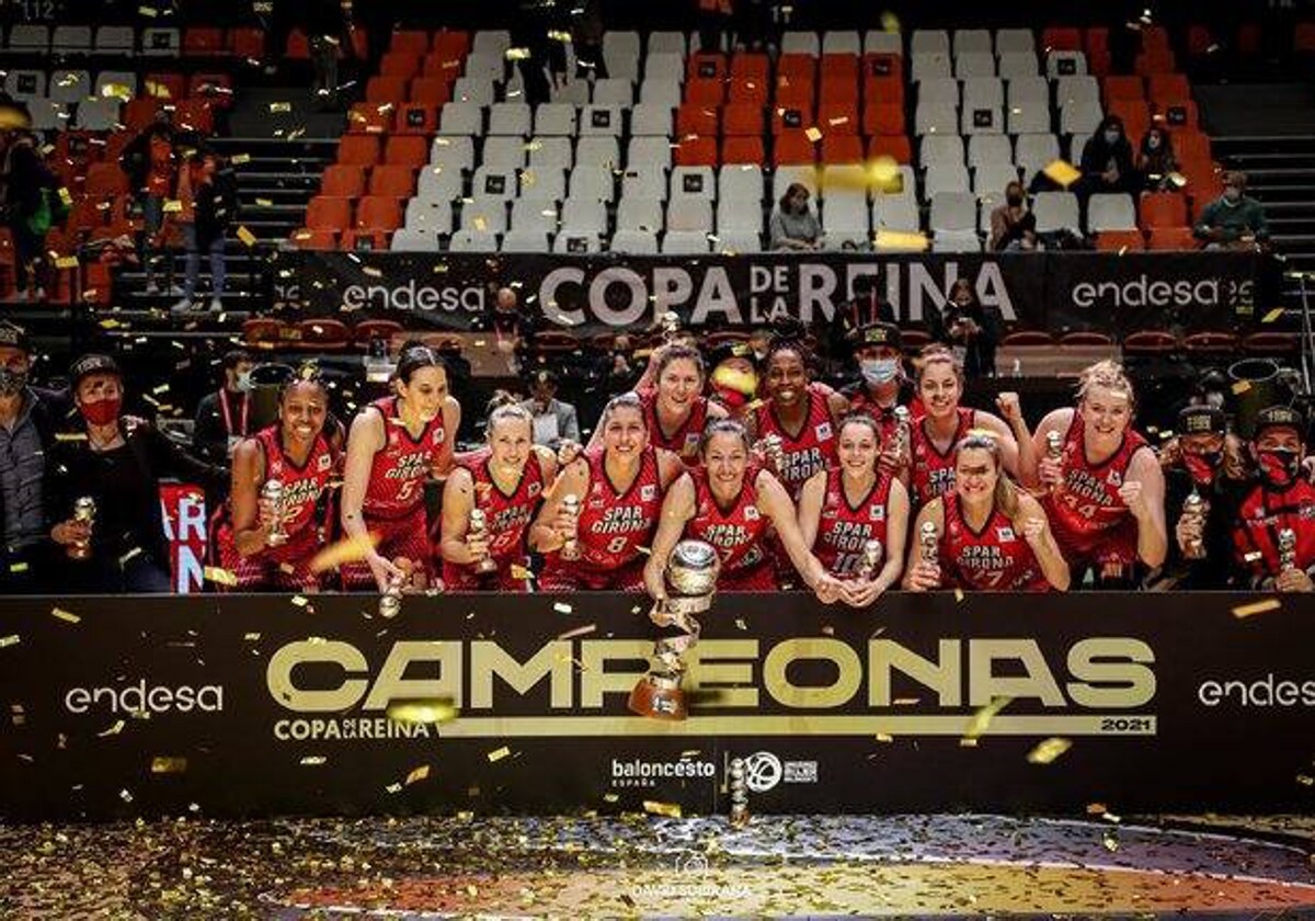 El Spar Girona se proclamó campeón de la Copa de la Reina en la edición del año pasado