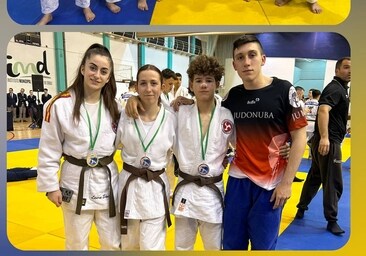 El Judonuba logra 10 medallas en el Campeonato de Andalucía Infantil y Cadete