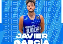 El Ciudad de Huelva se refuerza con el talentoso base Javier García antes de los playoffs