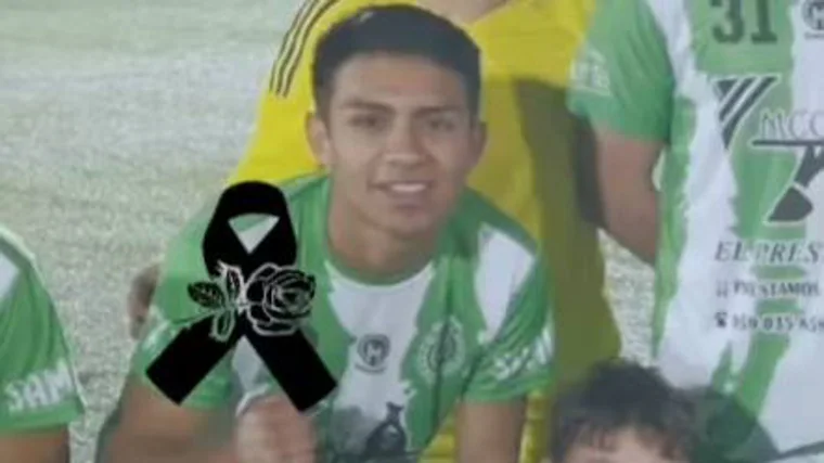 El joven futbolista fallecido sólo tenía 18 años de edad