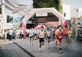 Enrique Asensio y Raquel Pérez, ganadores de la Carrera Homenaje a los Donantes de Órganos
