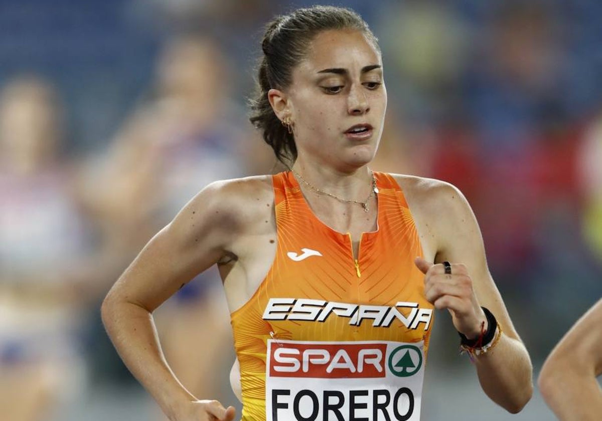 María Forero batió el récord de España Sub 23 en el Europeo de Roma