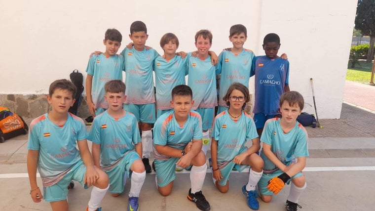 El Club Hockey Ayamonte alevín masculino, subcampeón de la Copa Andalucía