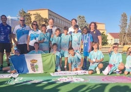 El Club Hockey Ayamonte alevín masculino, subcampeón de la Copa Andalucía