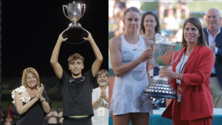 Copa del Rey de Tenis 2024: Dani Mérida y Magda Linette, campeones en Huelva