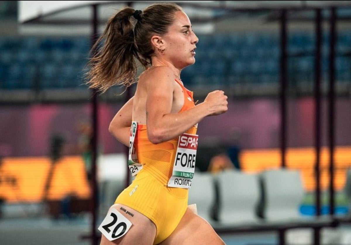 María Forero fue octava en el 1.500 del Campeonato de España Sub 23
