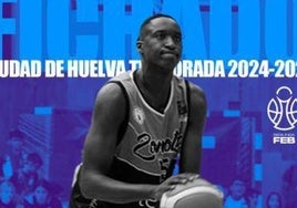 Íñigo Núñez también recluta para el Ciudad de Huelva al ala-pívot Mohamed Niang