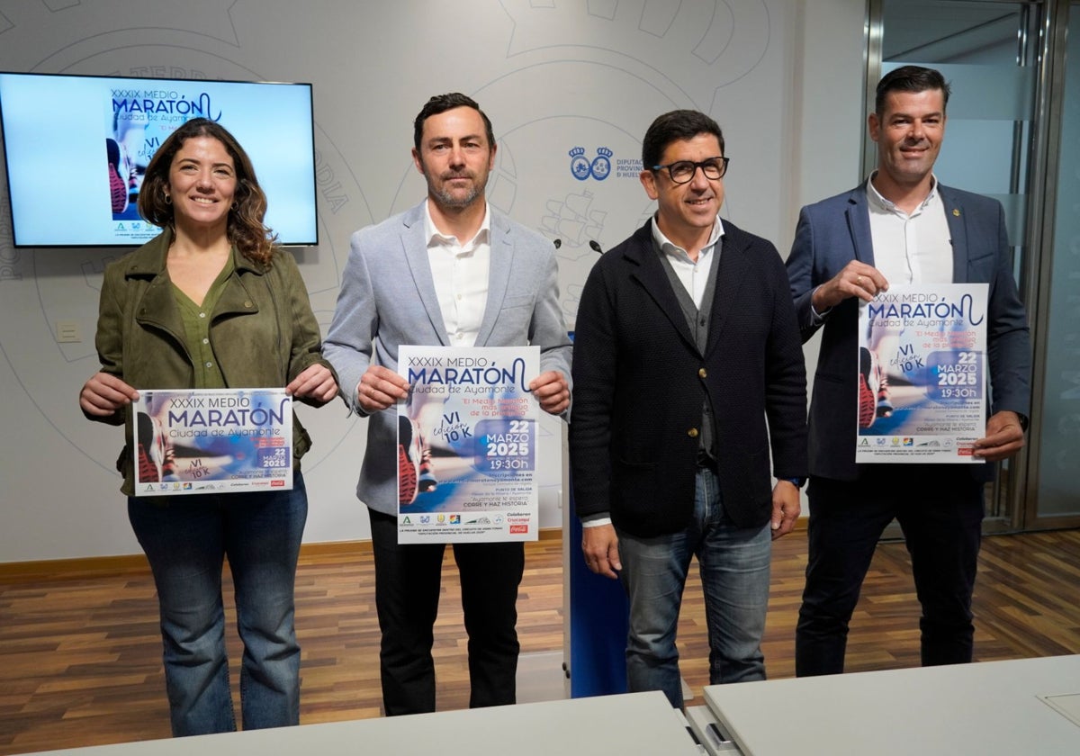 La presentación de la 39 edición de la Media Maratón de Ayamonte