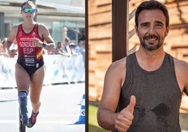 La paratriatleta Carmen González colaborará con Enrique Llimona en su desafío 'Más fuerte que el miedo'