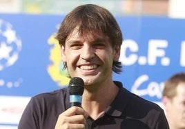 Fernando Morientes, estrella invitada en la inauguración de la Gañafote Cup este viernes en el Nuevo Colombino