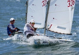 Mar Infante se clasifica para el Mundial de Optimist tras ganar la Copa de España Sub 16