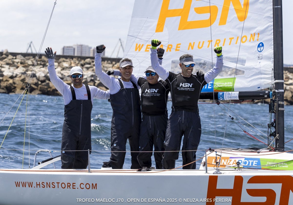 Victoria del HSN Sailing Team de Ricardo Terrades