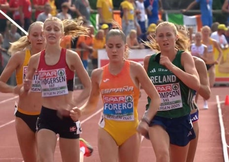 Imagen secundaria 1 - María Forero, campeona de Europa sub23 de 5.000 con mucho poderío