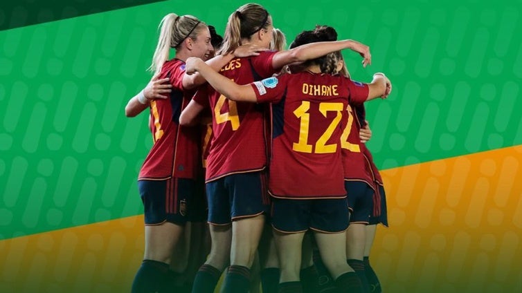 La final de la Eurocopa femenina entre España e Inglaterra se podrá seguir en una pantalla gigante en la plaza de las Monjas de Huelva