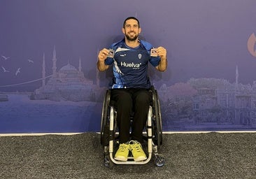 Paco Motero, subcampeón de Europa de parabádminton: «Se me cerraron con el accidente muchas puertas y el deporte me ha dado vida»