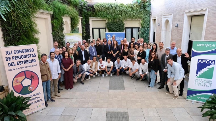 Arranca en Huelva el Congreso de Periodistas del Estrecho bajo el lema 'Mundial 2030: Tres naciones, una crónica compartida'